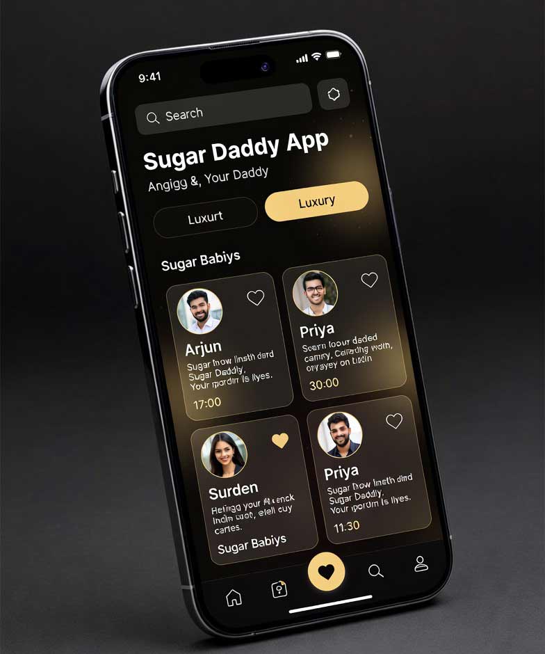 Sugar daddy app in India